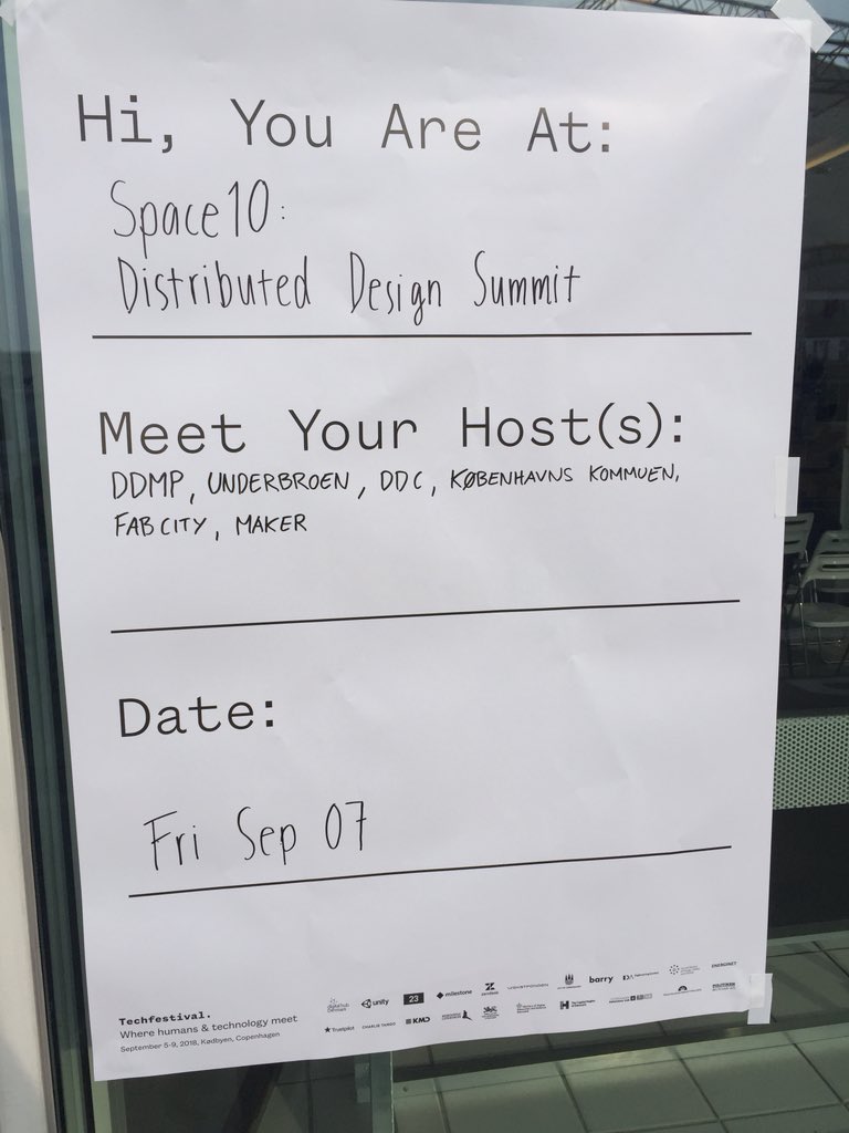 #distributed #design sunni at <a href="/techfestivalcph/">Techfestival.</a> starting now in <a href="/space10_journal/">SPACE10</a>