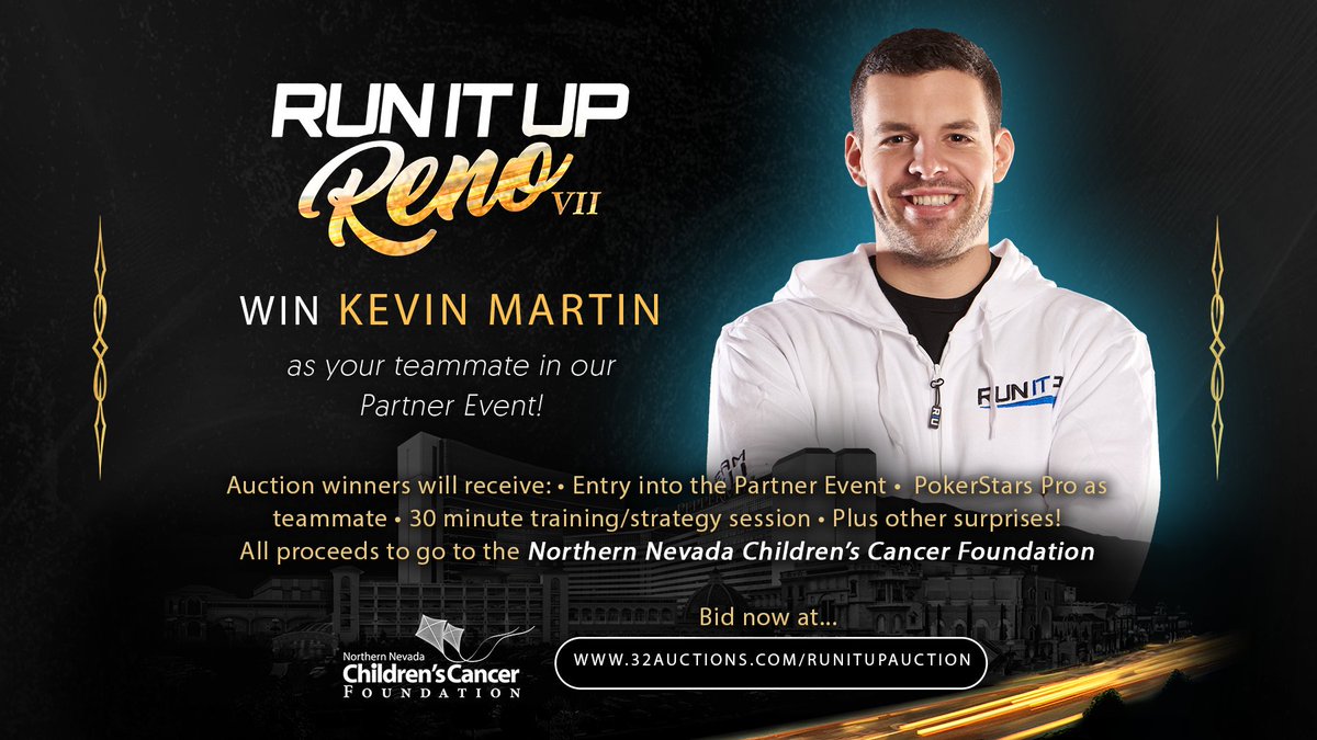 runitupreno's tweet photo. You can win @KevinRobMartin as your teammate in our upcoming partner event! More info:  https://t.co/ISMJqmEHWa  All proceeds go to @NVKidsCancer https://t.co/2fobWqOK0M