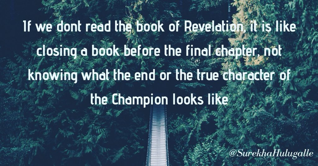 surekha67's tweet photo. “Blessed is the one who reads aloud the words of this prophecy, and blessed are those who hear, and who keep what is written in it, for the time is near.”
Revelation 1:3 ESV
#readingrevelation #blessing https://t.co/rPZdKqC2HI