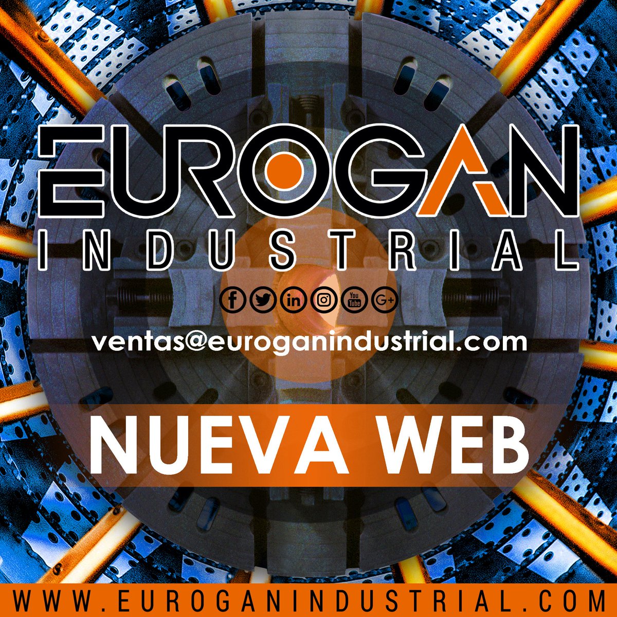 👉 Algo ha pasado en nuestra #web...
👉 Something has happened on our #website...
✅ Compruébalo en / Check it in... euroganindustrial.com
#mecanizado #machining #zaragoza #soldadura #centrosDeMecanizado #fresadoras #machiningCenter #rectifier #Lathes #laser #millingMachines
