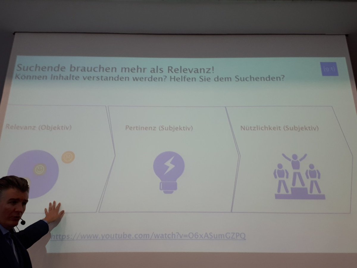 evgeni_sereda's tweet photo. Jens Fauldrath von @gettraction_omt #GetTraction bei @om_tag #omt2018 Pertinenz ist das Zauberwort. https://t.co/rwaLHo4lv9