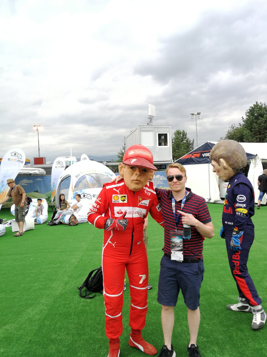 JetroVahaoja's tweet photo. Spa 2013, Monza 214, Malaysia 2015, Austria 2017&amp;18. I've seen Kimi racing five times, promise to make it 10 before the end of season 2019. One more year! #keepkimi2019 #wewantkimi2019 #kimi2019 #Raikkonen #KimiRaikkonen #allwithkimi7 #Ferrarif1 @ScuderiaFerrari https://t.co/xx63br6mFJ