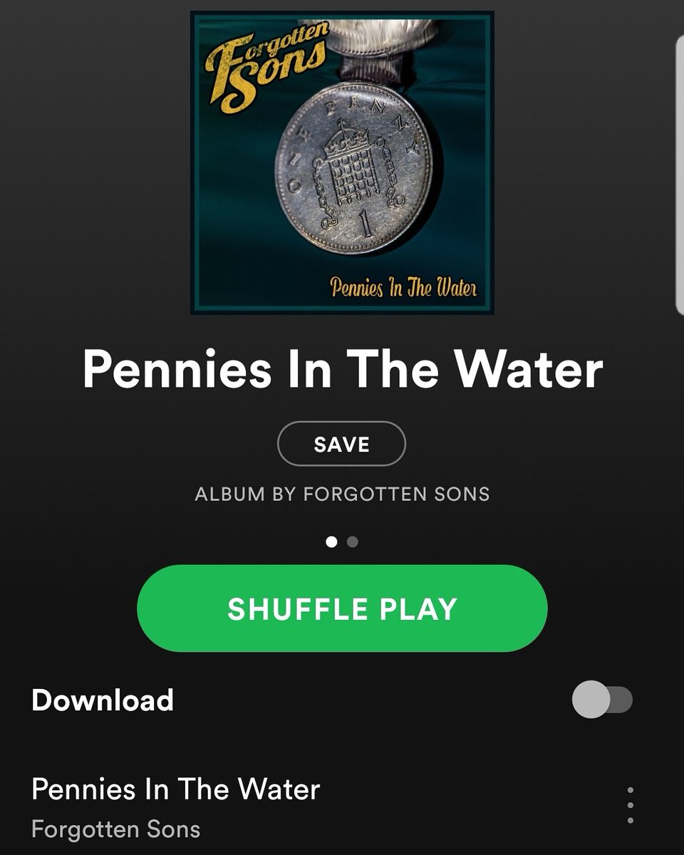 Forgotten Sons (@forgottensonsuk) on Twitter photo Pennies In The Water is OUT NOW!
Available on Spotify iTunes GooglePlay and YouTube from the below link
👇
hyperurl.co/kpjhov
<a href="/JimGellatly/">Jim Gellatly</a> <a href="/VicGalloway/">Vic Galloway</a>
#newmusic #NewMusicFriday #NewMusicAlert #NewSingle #Shetland #ForgottenSons #forgottensonsshetland Pennies In The Water is OUT NOW!
Available on Spotify iTunes GooglePlay and YouTube from the below link
👇
hyperurl.co/kpjhov
<a href="/JimGellatly/">Jim Gellatly</a> <a href="/VicGalloway/">Vic Galloway</a>
#newmusic #NewMusicFriday #NewMusicAlert #NewSingle #Shetland #ForgottenSons #forgottensonsshetland