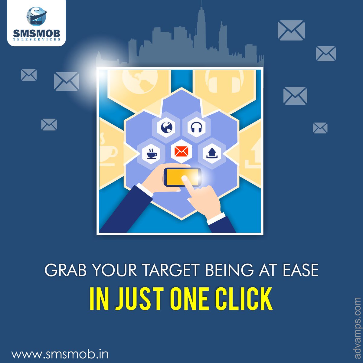SmsmobT's tweet photo. Grab your Target being at ease in just one click…!!
#Bulksms #transactional #socialmedia #webdevelopment #design #seo #bulk_sms_india #startup #electioncampaign #voting #socialmediamarketing https://t.co/Dagx9ePlkC