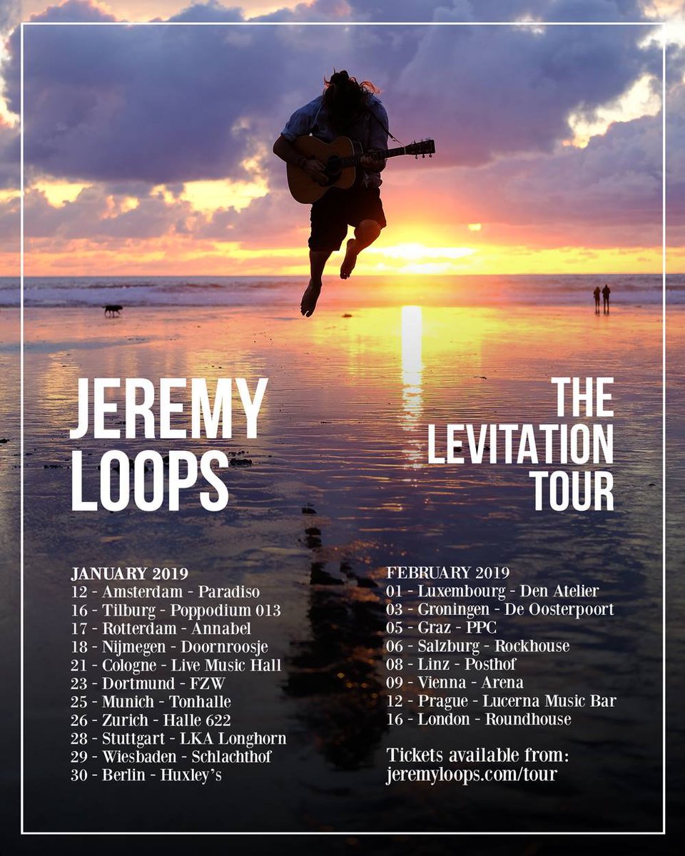 JeremyLoops's tweet image. Tickets are now on sale!
Get them here: px.jeremyloops.com/bandstour

Heads up: some shows are already 70% sold out from the presale alone. We expect some sellouts within days. Get your tickets ASAP!