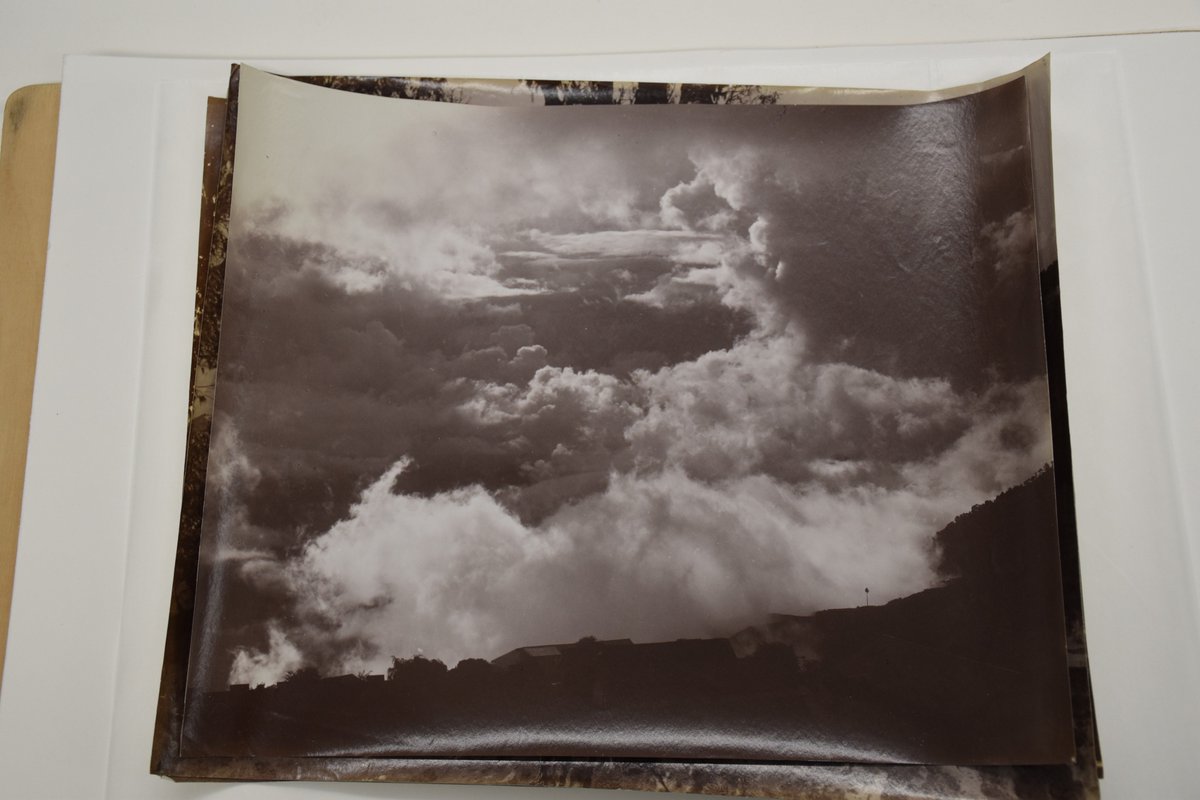 NLSColl_Care's tweet photo. Exciting first week for our new #conservation #intern Rosemary working on #photographiccollections @natlibscot treating and rehousing early #mountaineering #albumenprints. #photoconservation #earlyphotography #FridayFeeling https://t.co/XoopEptvkC