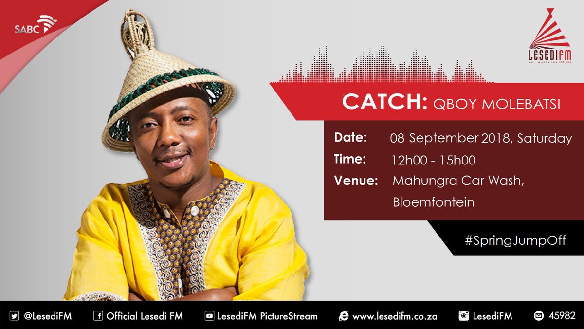 LesediFM's tweet image. Kopana le #QboyMolebatsi ka kotloloho #MahungraCarWash #SpringJumpOff #SpringJumpOffCookOut