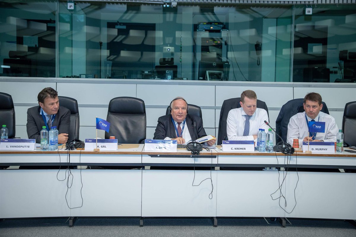 EPP's tweet photo. Today's #EPPAssembly continues with reports from #EPP Working groups on 🇪🇺European Policy. #EP2019 #Spitzenkandidat https://t.co/fTO3YMxa7Y