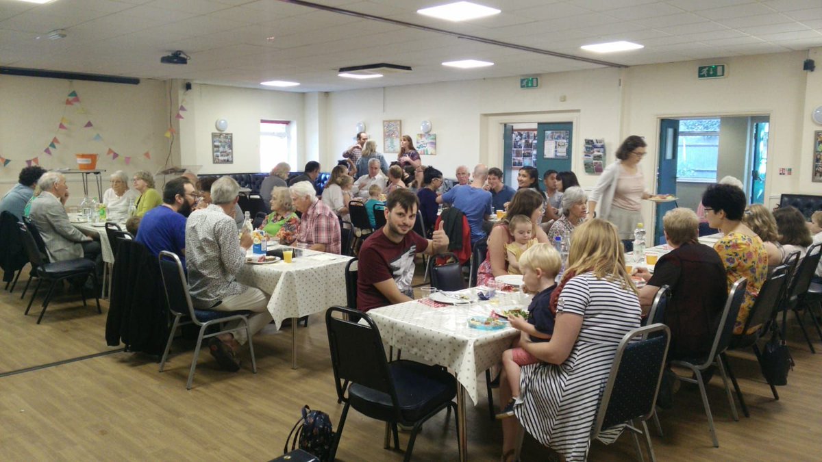 ForestEstateHub's tweet photo. It's a thumbs up for the Journey Church September Lunch. Great seeing so many join us from the local community. https://t.co/vrsnqkMnl5