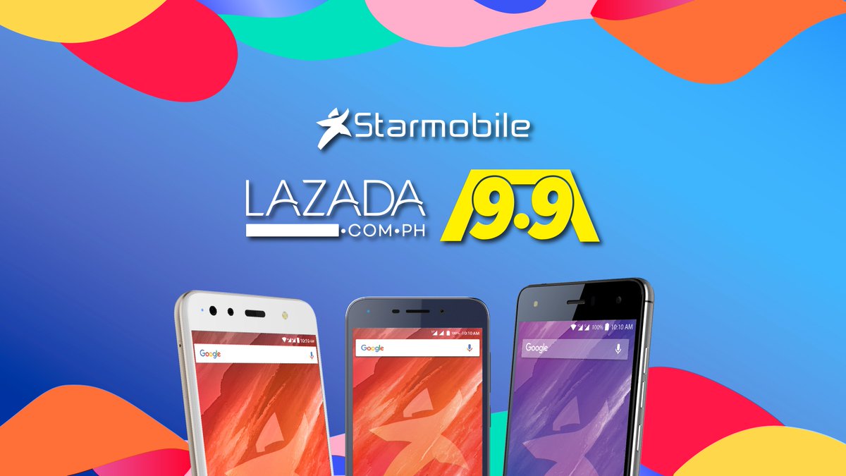 happymanPH's tweet photo. The 9.9 sale is here! Visit our Lazada store and enjoy amazing deals and huge discounts when you purchase your favorite Starmobile device!

Shop now: https://t.co/LA6CJSRJRj https://t.co/hG1WVUldYd