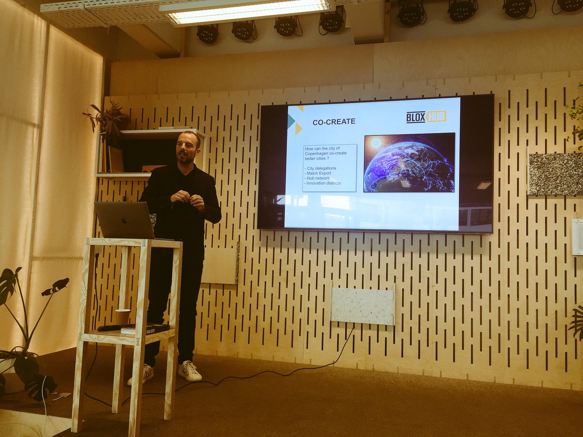 “How come is CPH so far ahead at being a livable city?”. This is the questions that all city delegations asks Frederik Tauber from <a href="/BLOXHUBdk/">BLOXHUB</a> #distributeddesign #summit