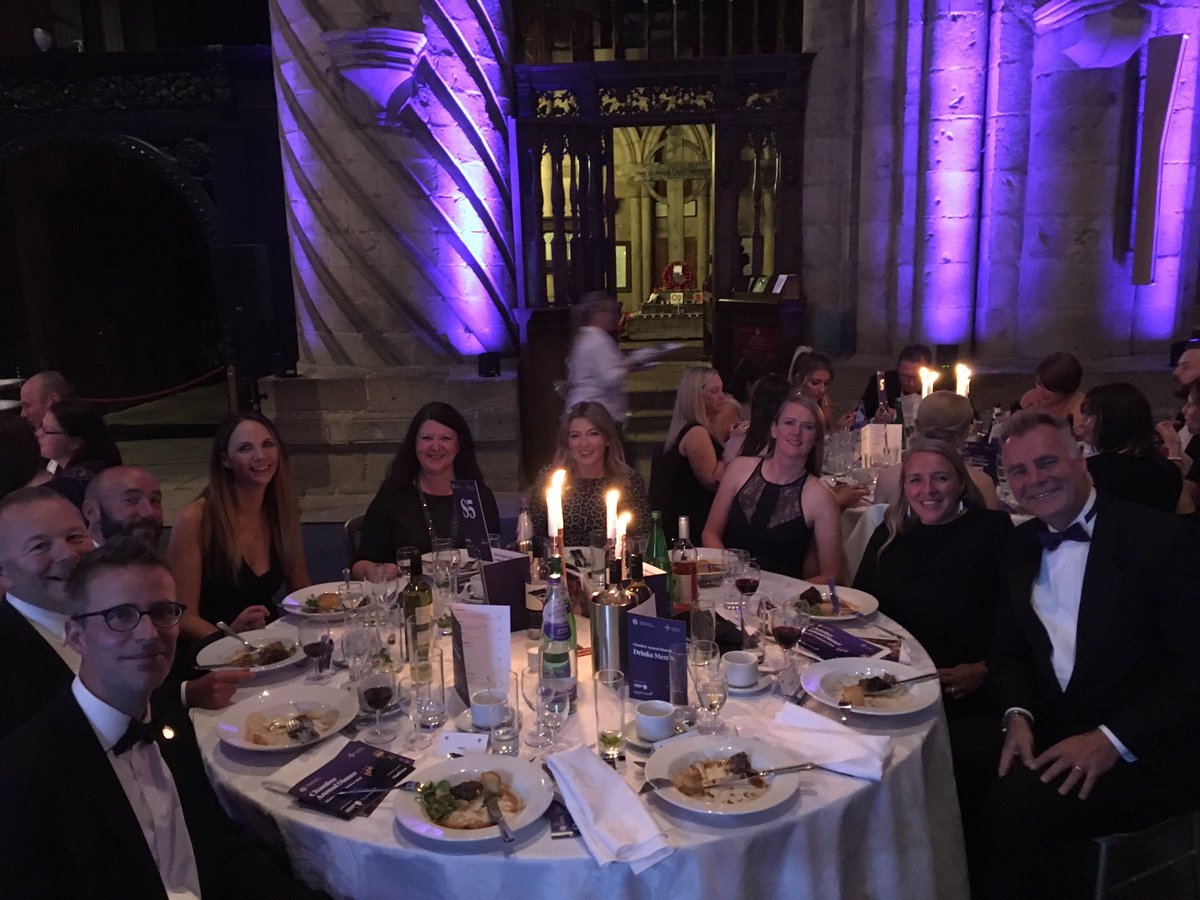 inspirebelief_'s tweet photo. Stunning venue and fantastic company at the @NEEChamber dinner last night @durhamcathedral @KarbonHomes @NorthumbriaUni @OrchardSystems @Ringtons @VenatorCorp @agencyroute #NEEChamberevents #Foundation2020 https://t.co/iU8PJxtg3S