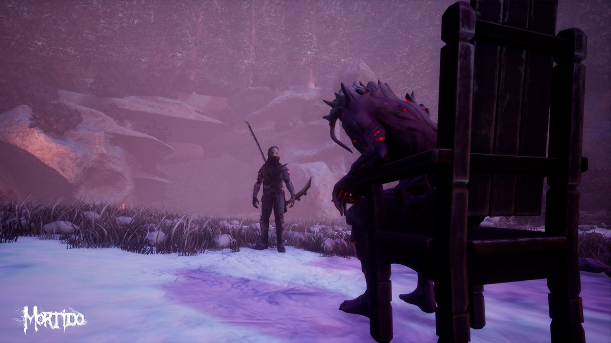 CSmortido's tweet photo. Beware of creatures who lives in their own hell #cornerbros #mortido #gamedev #indiedev #indie #mortidogame #gif #scythe https://t.co/HVYKI97VVC