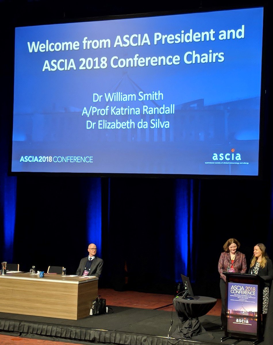 drwinnietong's tweet photo. Congratulations Katrina & Liz, William, Jill & team on a fantastic program at #ASCIA2018 in Canberra @ascia_news https://t.co/5PYlomXFiV