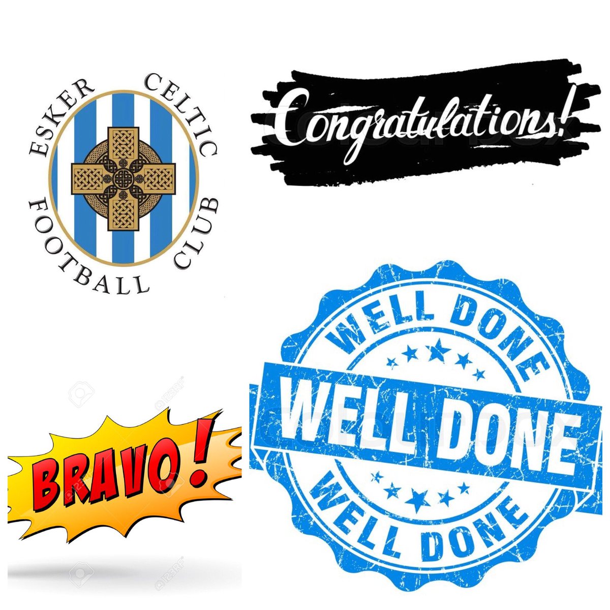 Two of our SDFL teams have reached cup finals in their respective age groups. 
⚪️ 14 Div1 Sunday - The Blessington Cup Final 🏆
🔵 18 Premier Sunday - The Stanno Cup Final 🏆
A massive well done to both sets of players and managers involved 👏🏻