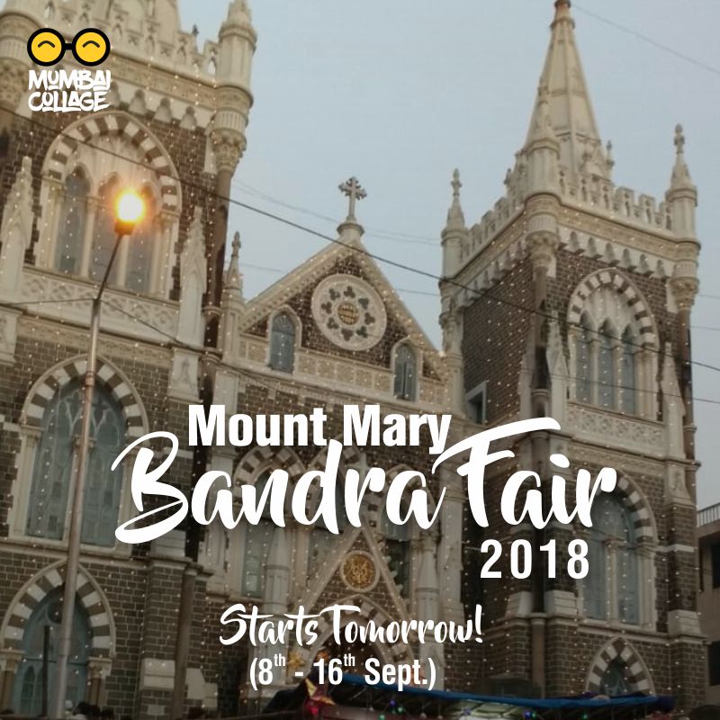 MumbaiCollage's tweet photo. The grand #Bandra carnival is finally here! The much looked forward to #BandraFair 2018 starts tomorrow. Explore #shopping stalls, #delicioussweets &amp; delicacies, amusement rides &amp; many such exciting happenings. Let’s see you there! 

#mumbai #mountmary #MumbaiNews #weekend #love https://t.co/v65lXBxt0p