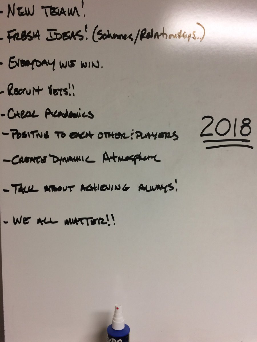 CoachHo's tweet photo. These were the last notes I left on my board for the quarterbacks and for the other coaches @McDanielFBall ! Beat Moravian 👊🏽 #YouAreWhy #WeR1 #TerrorForLife #WeGotYourBack https://t.co/oLvQGQ4Tt3