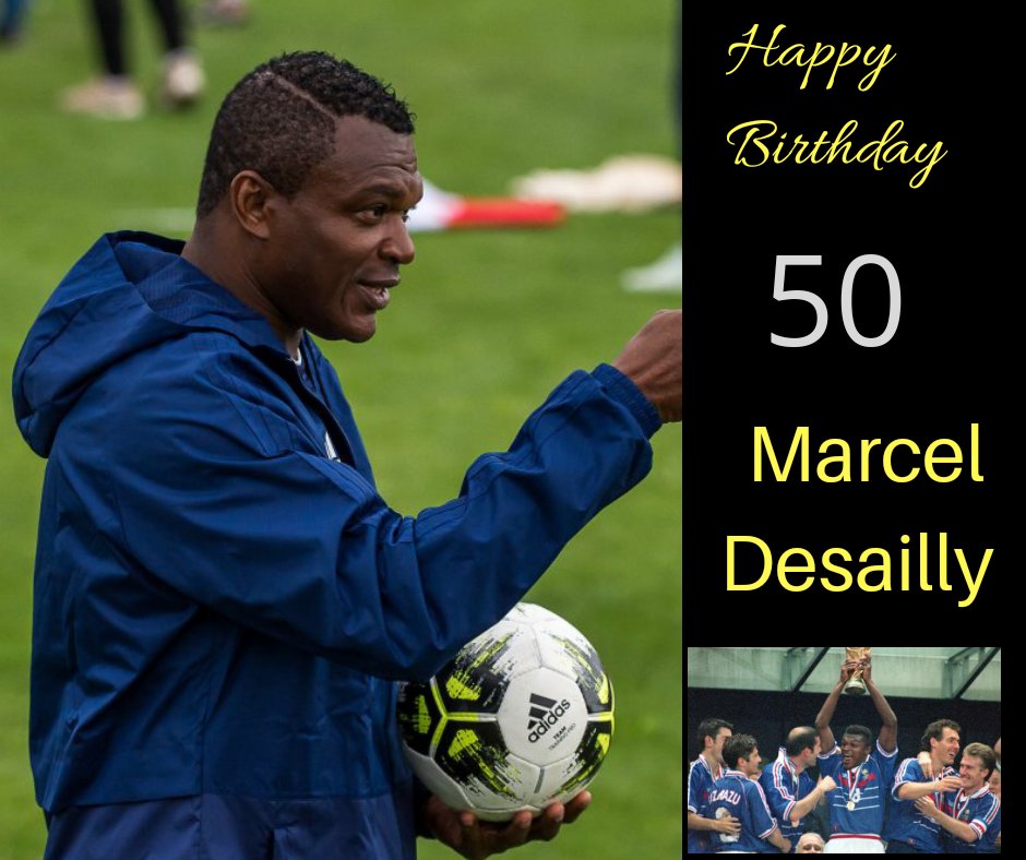 Happy Birthday to 1998 World Cup winner, Marcel Desailly 