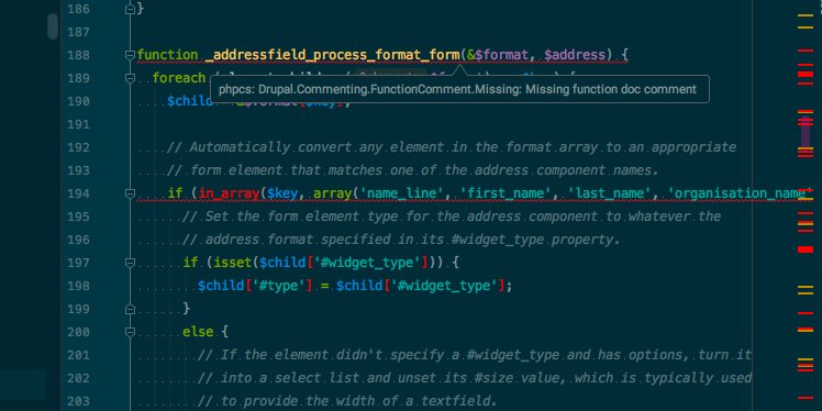 MrJoshMiller's tweet image. For anyone who wants @phpstorm to support the #phpcs ability to have multiple compatible code standards checked in one call can upvote this feature request: youtrack.jetbrains.com/issue/WI-43216 Most often used on my teams with a combination of "Drupal" and "DrupalPractice" code standards.