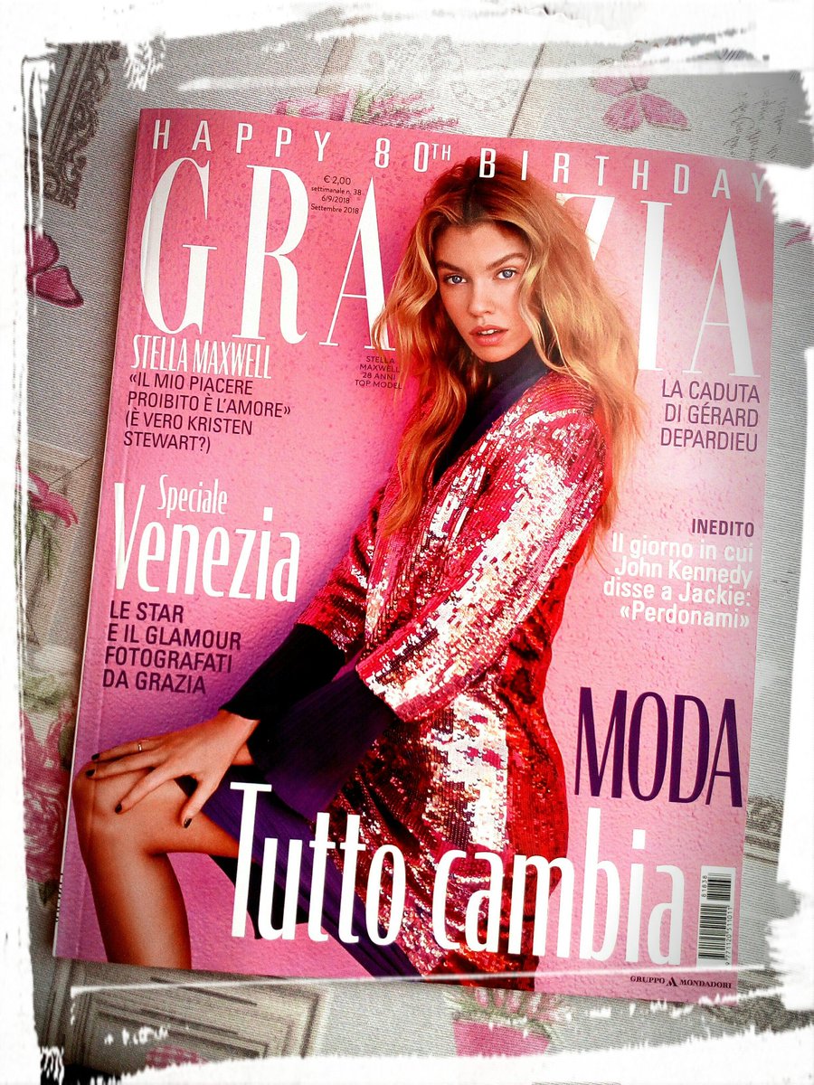 Monica_m_o_n_y's tweet photo. Pomeriggio di #relax con @Grazia e i suoi consigli di #moda ...#InStatoDiGrazia #GraziaYoungSince1938 #GraziaItalia #GraziaModa #StellaMaxwell https://t.co/sImPtjz0R9