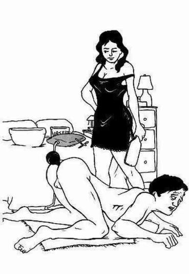 SubbyBoy4U's tweet photo. Mistress: Hmmm maybe I should just take this fine paddle and hammer that the rest of the way in, ... what do you think boy? {a completely rhetorical question} https://t.co/w9aqJVkh0W