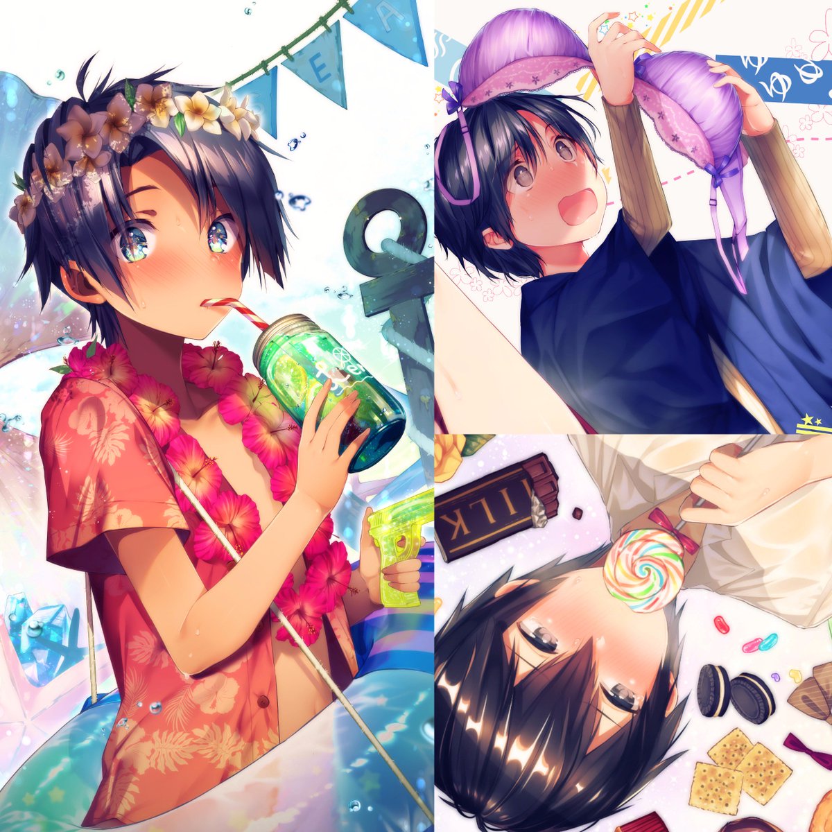 ですって奥さんっ…‼️‼️
 #ショタを見るとストレスが減るらしい 