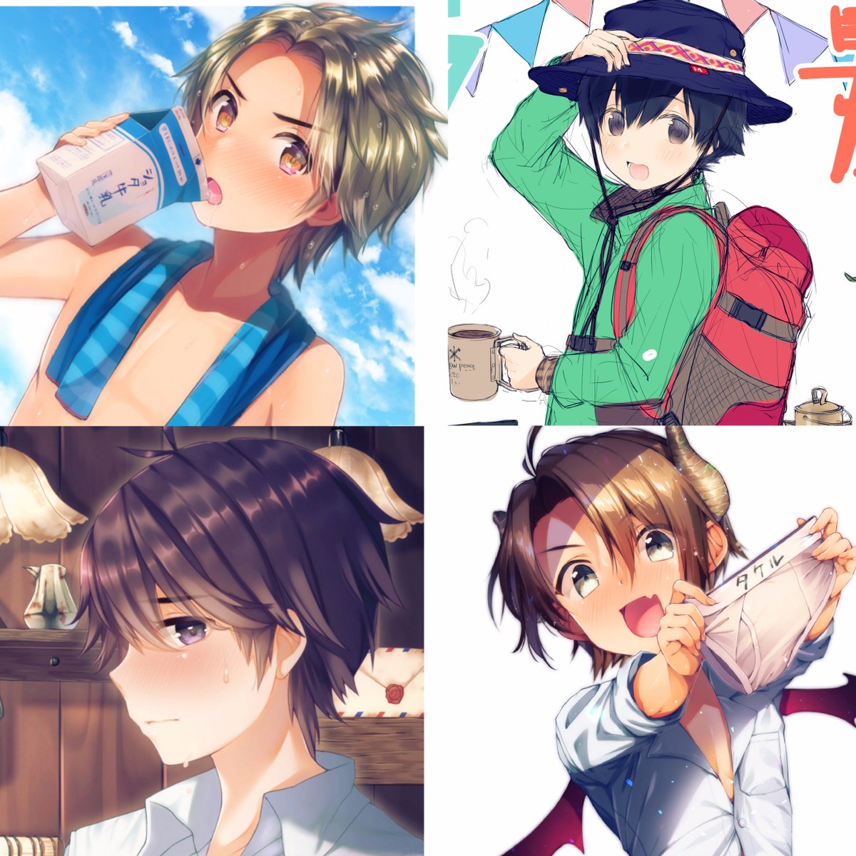 ですって奥さんっ…‼️‼️
 #ショタを見るとストレスが減るらしい 