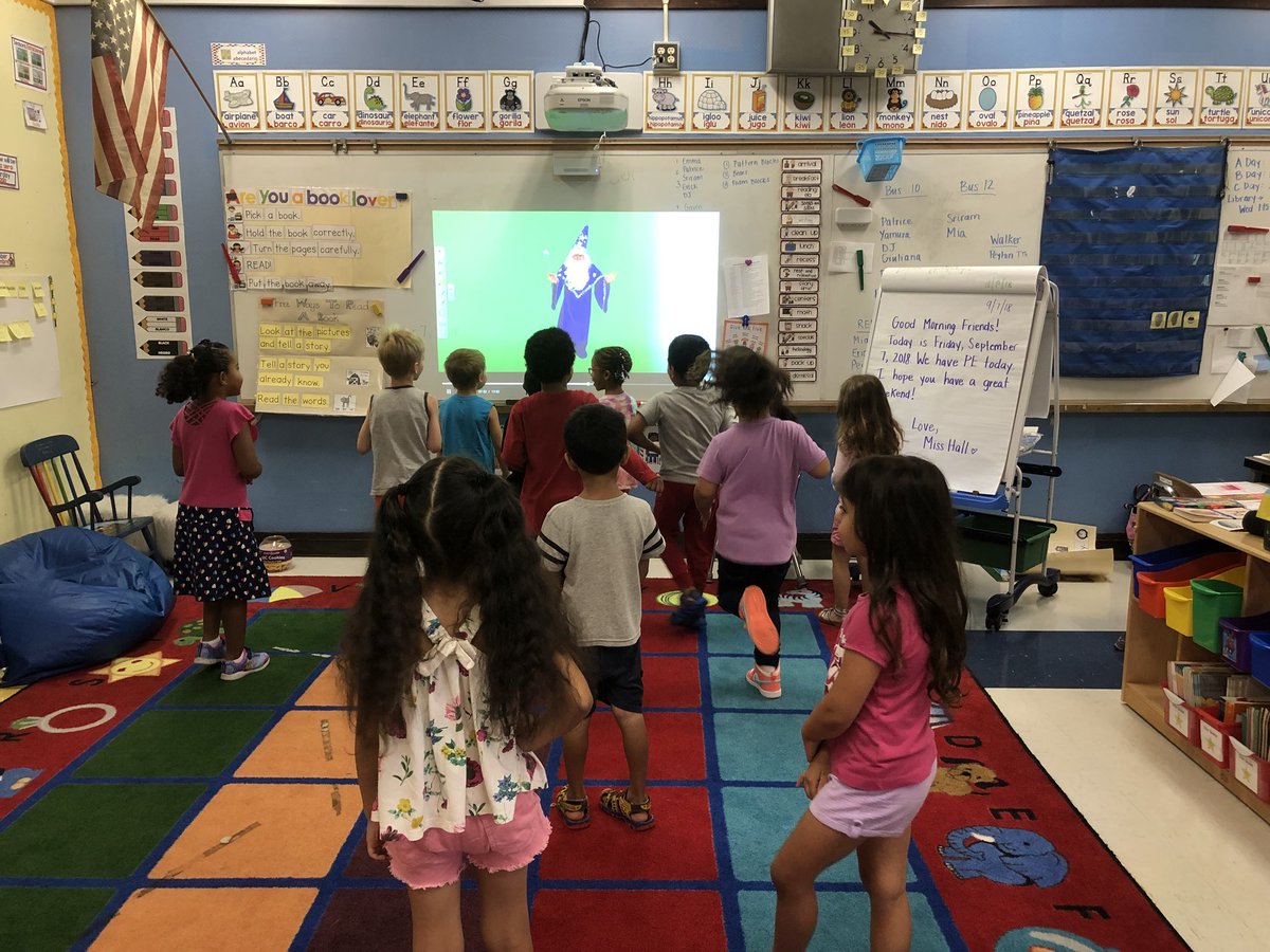 hallnicole_d's tweet photo. My saving grace for this rainy Friday morning: Go Noodle! #kindergarten #gonoodle #HappyFriday https://t.co/F4dmGFVDU6