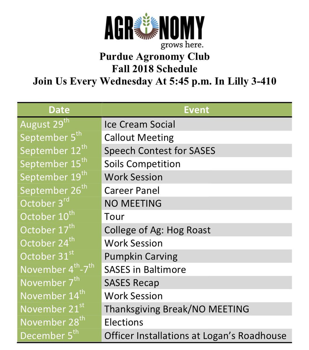 Purdue Agronomy Club tweet media