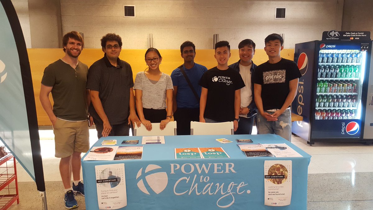 Tabling all day in Vari Link today! We'd love to meet you &amp; give you some candy! See p2c.sh/yorkcalendar for events &amp; p2c.sh/yorkdg2018 to sign up for a Discipleship Group!