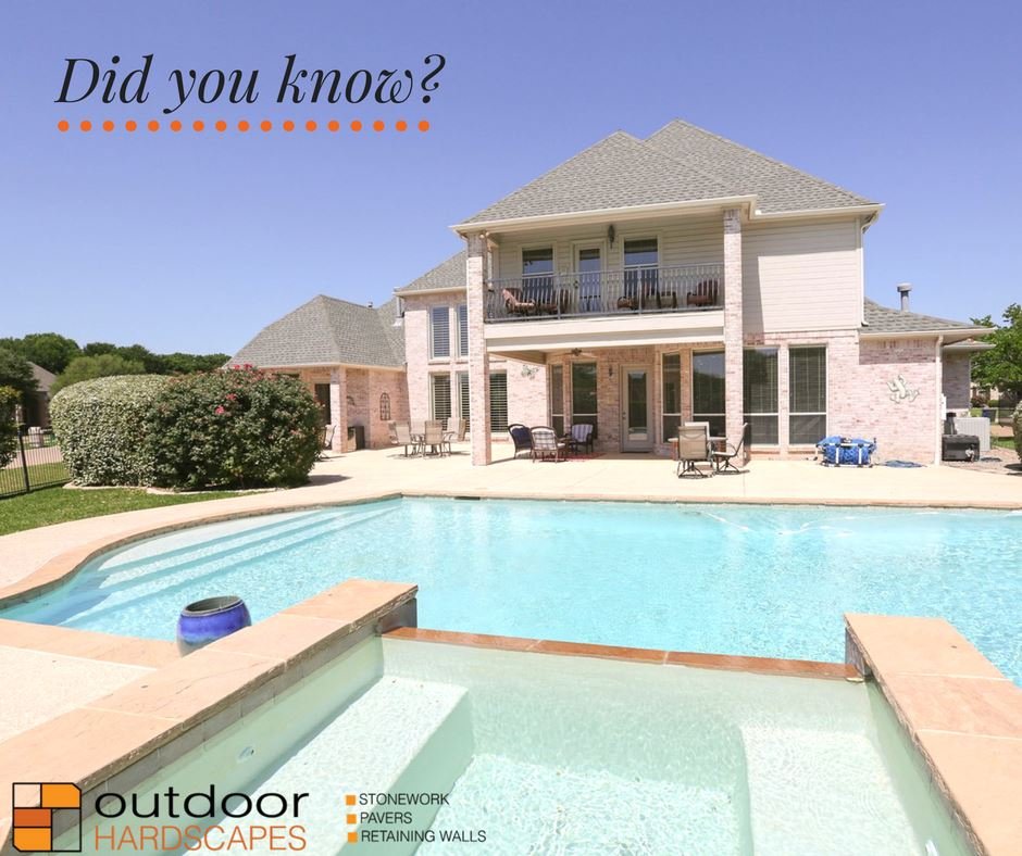 Did you know, swimming works out all of the body's muscles and reduces stress?! Give Outdoor Hardscapes INC a call at 251-214-9166 to get your pool installed! #OutdoorHardscapes #swimmingpool #stressfree