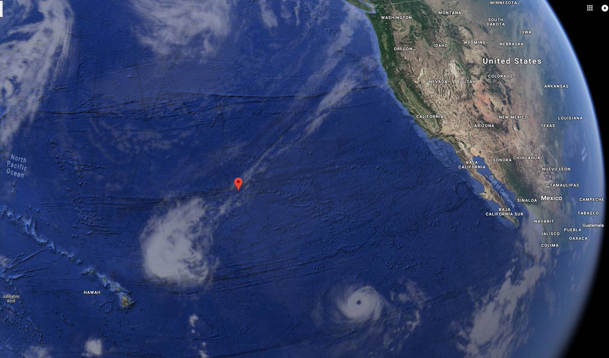 DoubleAAN's tweet image. Tomorrow #MaerskLauncher depart for an important job, headed for this location to deploy world first #oceancleanup #system001 #Sustainability @TheOceanCleanup @Maersk