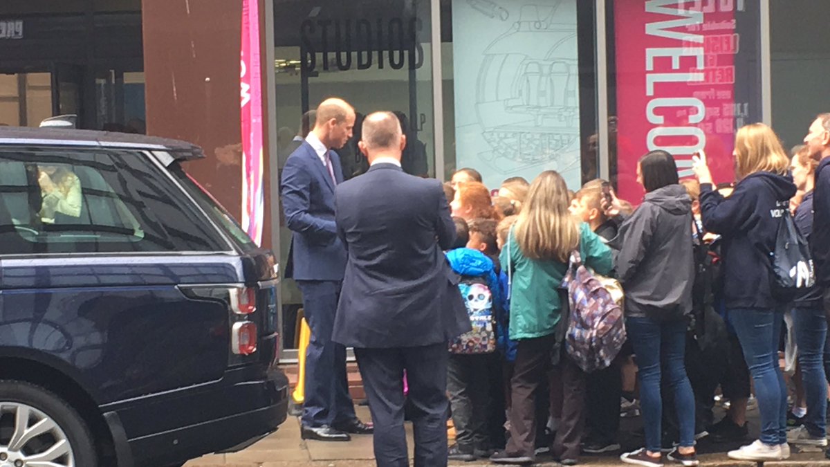 Saw Prince William just now in Great Exhibition of the North #GetNorth2018