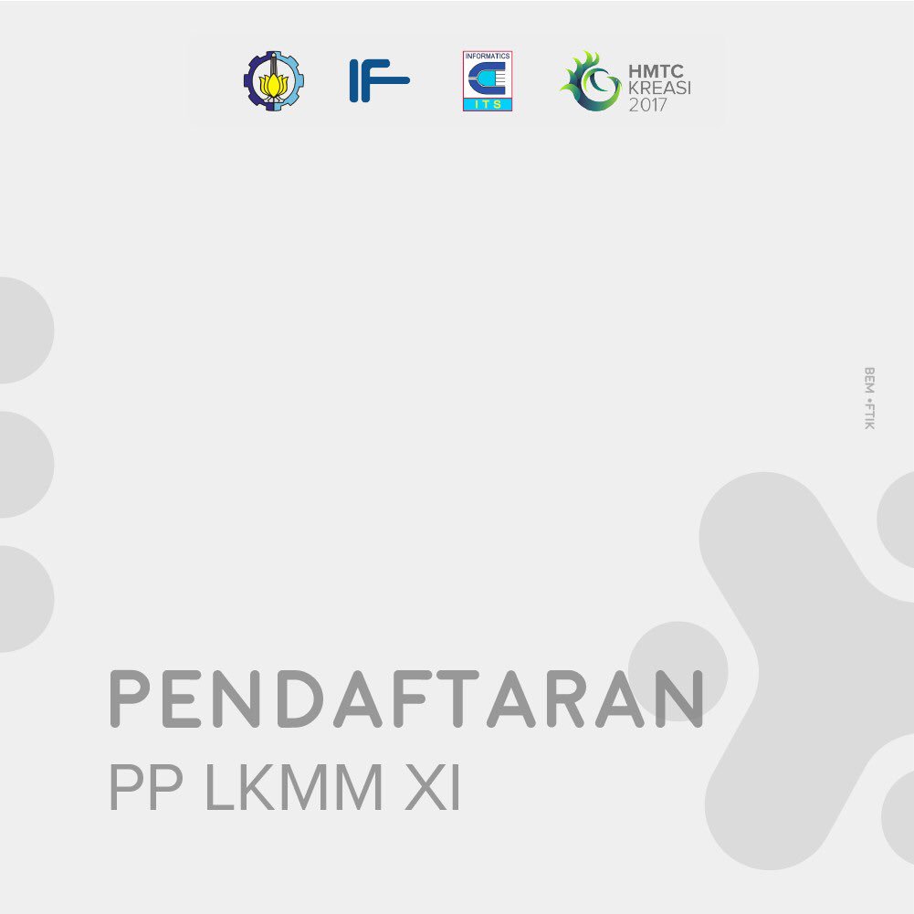 hmtc_its's tweet photo. [APAAN TUH?]

Roses are red, violets are blue. 
PP LKMM XI FTIK ITS registration is now open for you! 
Kini saatnya bagi kamu yang punya jiwa petualang untuk membuktikan semangatmu. Petualangan yang lebih besar menanti disini! Info lebih lanjut @mamad374 #PPLKMMXIFTIKITS #BEMFTIK https://t.co/8KTQDG2K6A