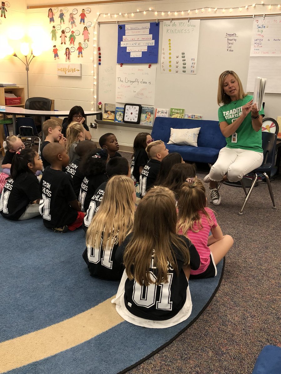 One was a great book Mrs.  Bly!  Thanks for reading to us😊