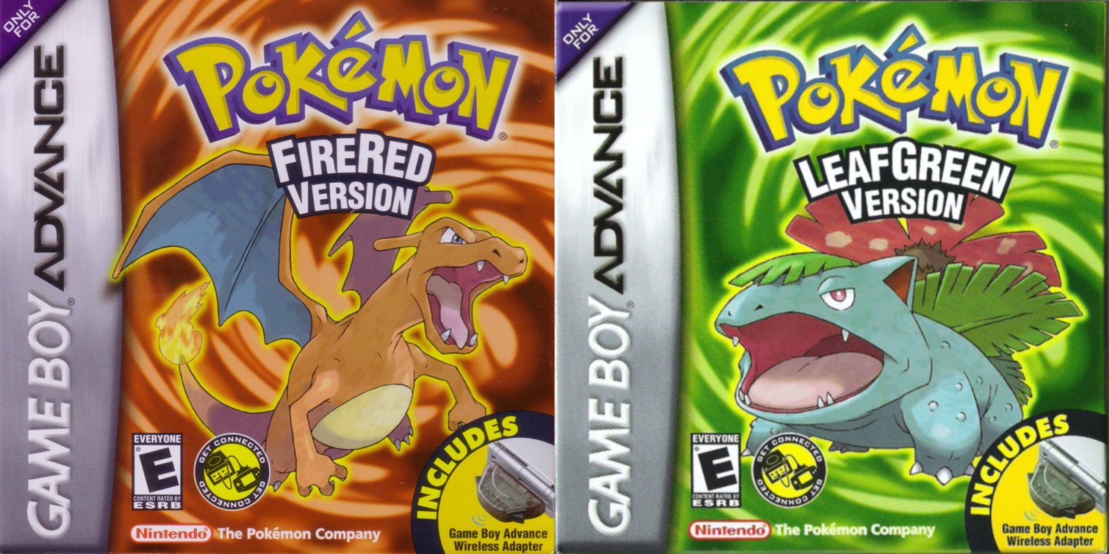 Pokémon Fire Red and Leaf Green