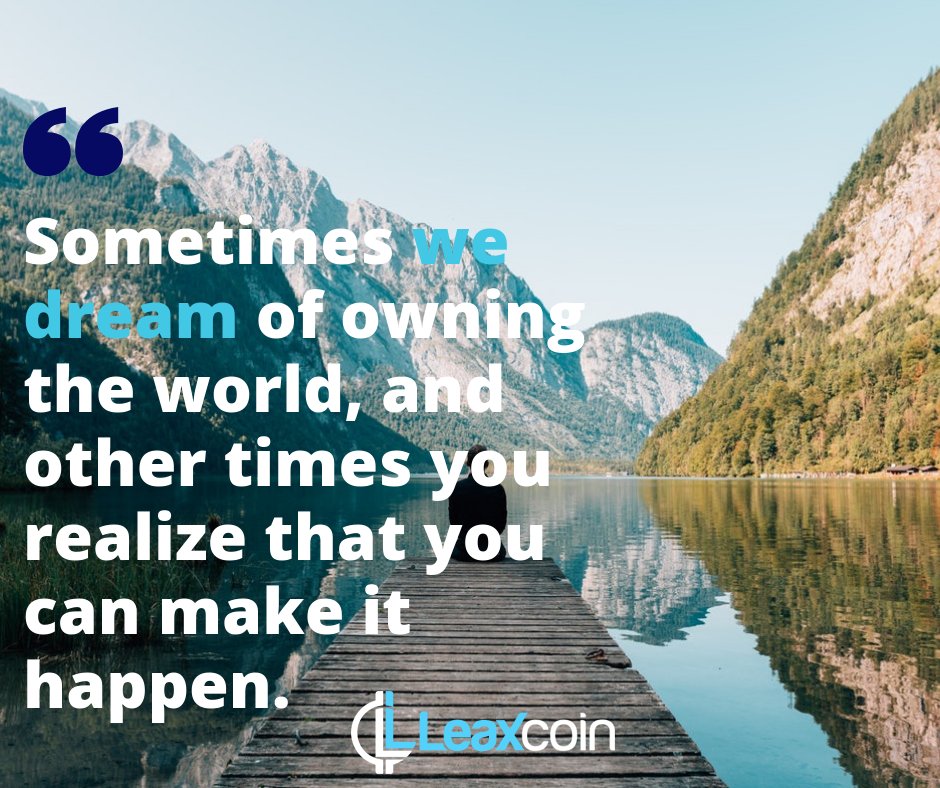 FoundationLeax's tweet photo. Make it happen! #leaxcoin #ICO https://t.co/eibznMWlxL