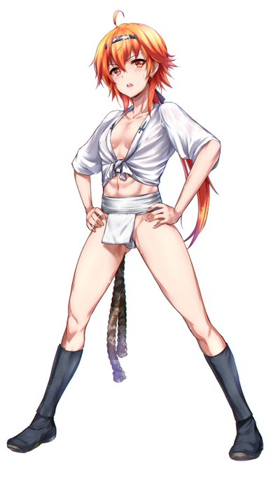 お祭り法被褌ラーマくん ～フェルグスの叔父貴を添えて～ 