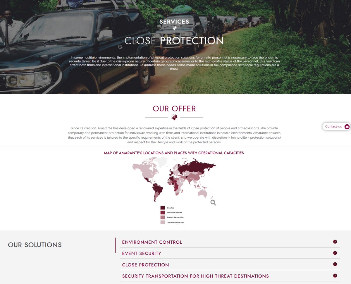 In #Iraq, exercise heightened #vigilance following mortar shelling near the Egyptian #embassy in #Baghdad. Keep in mind that Amarante can provide you with close #protection, have a look at our new website and contact us at amarante.com/en/