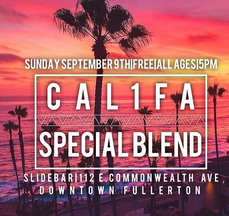 specialblend714's tweet photo. Cruise out to DTF for #ReggaeSunday with our buds @cal1famusic!! Music on @ 5 https://t.co/Tn7dx5PZRc