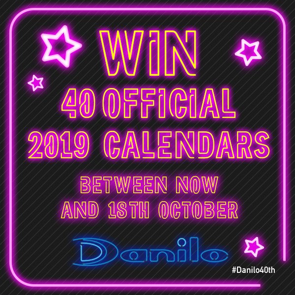 Danilo Calendars on Twitter "The 40 day Countdown begins till our