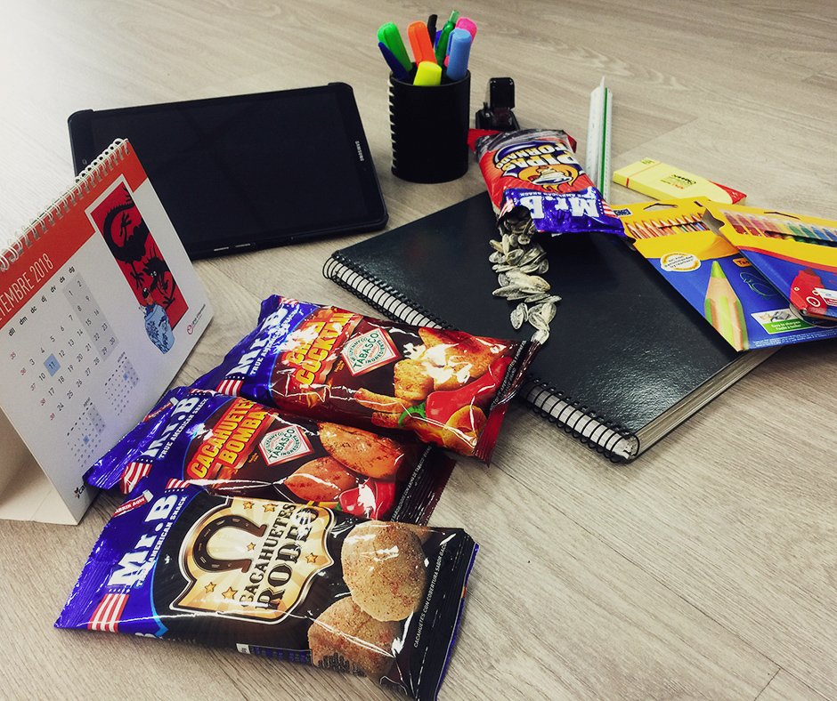 mrbsnacks's tweet photo. Con Mr.B la vuelta al cole se hará más llevadera 😜 #mrbsnacks #vueltaalcole https://t.co/G00MI7Gfhg