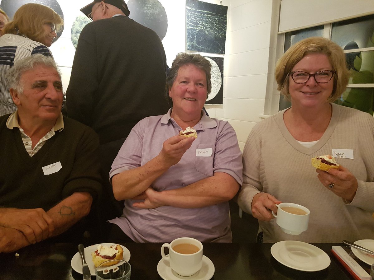 SGLandcare's tweet photo. Enjoying soup, scones &amp; sharing at tonight's #Landcare group cluster catch-up thanks to funding from @DELWP_Vic https://t.co/RPxaRi8fTT