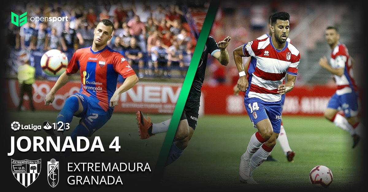 opensport_'s tweet image. El Partido de ⚽ Extremadura UD - Granada CF en directo este domingo 9 de septiembre se vive en Opensport
🕙 18:00
🏟️ Estadio Francisco de la Hera
🖥️ opensport.es
#ExtremaduraGranada #LaLiga123 #opensport