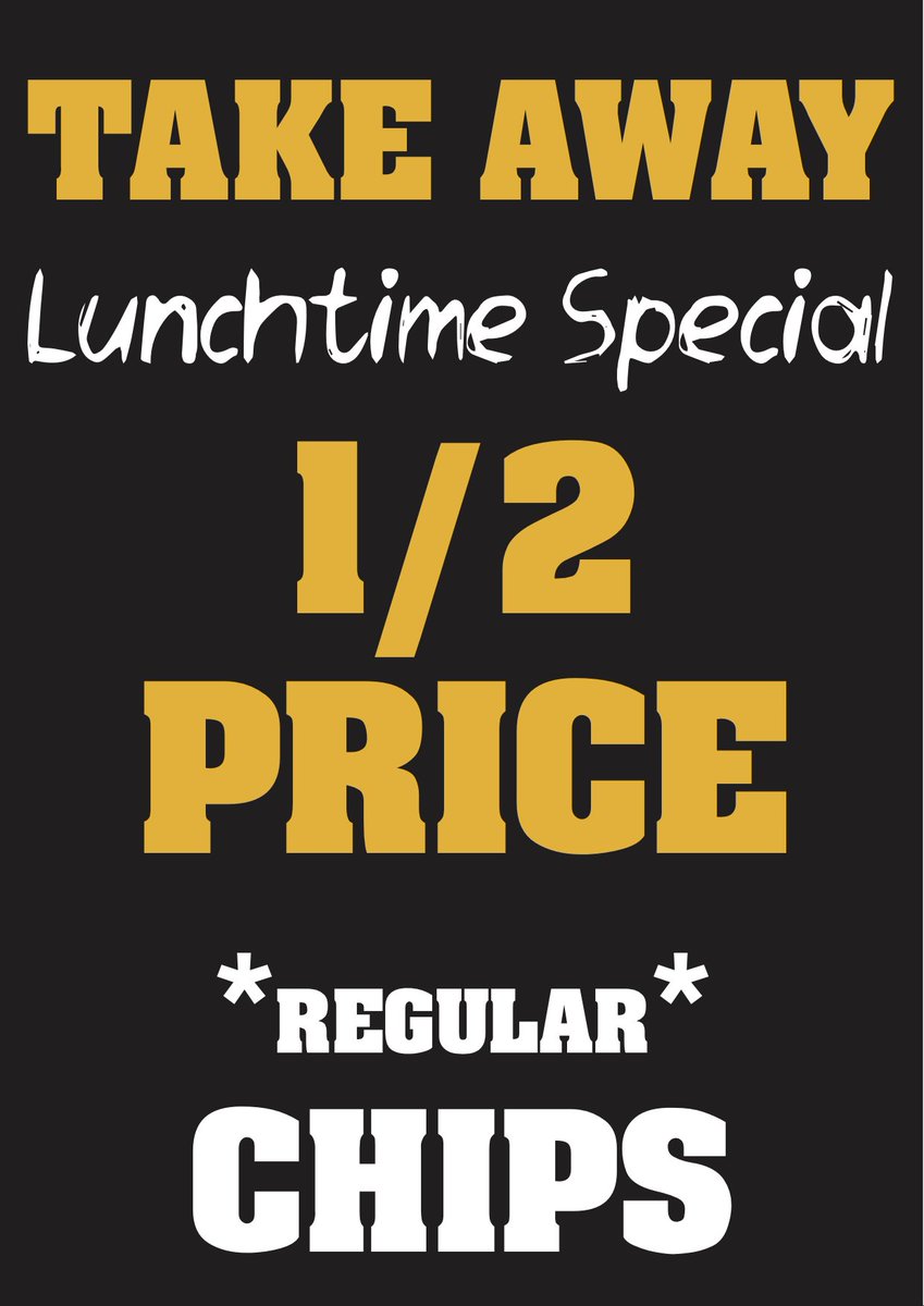 terracechippy's tweet photo. 🥔🥔🥔🥔🥔🥔🥔🥔🥔🥔🥔🥔🥔🥔🥔🥔🥔🥔🥔🥔🥔🥔🥔🥔
*Lunchtime Take Away Special*NOW ON!!! @terracechippy HALF PRICE chips  
OPEN ALL DAY EVERYDAY! 😀   
LOCAL MANX POTATOES, ROLLED CHIPPED AND EYED EVERY MORNING!!! 🌹🌹🌹ALSO TERRACE DINER OFFER 2 Meals for £13 back 🌹🌹🌹🌹🌹 https://t.co/FUXUqKrmi5