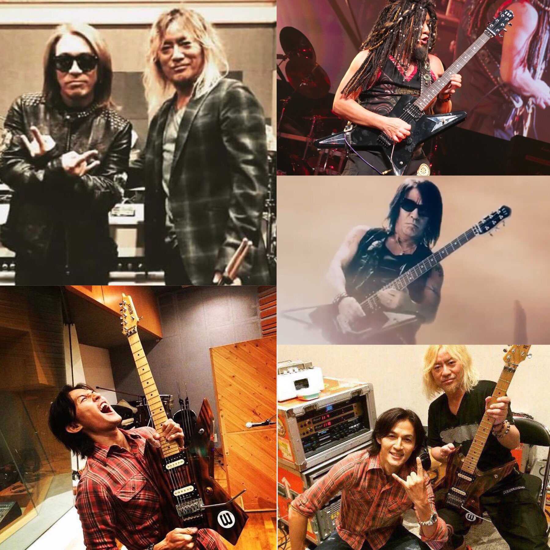 ■B'z✕LOUDNESS　コラボリストバンド AKIRA TAKASAKI (LOUDNESS) x BUILD CLOTHING W-Na