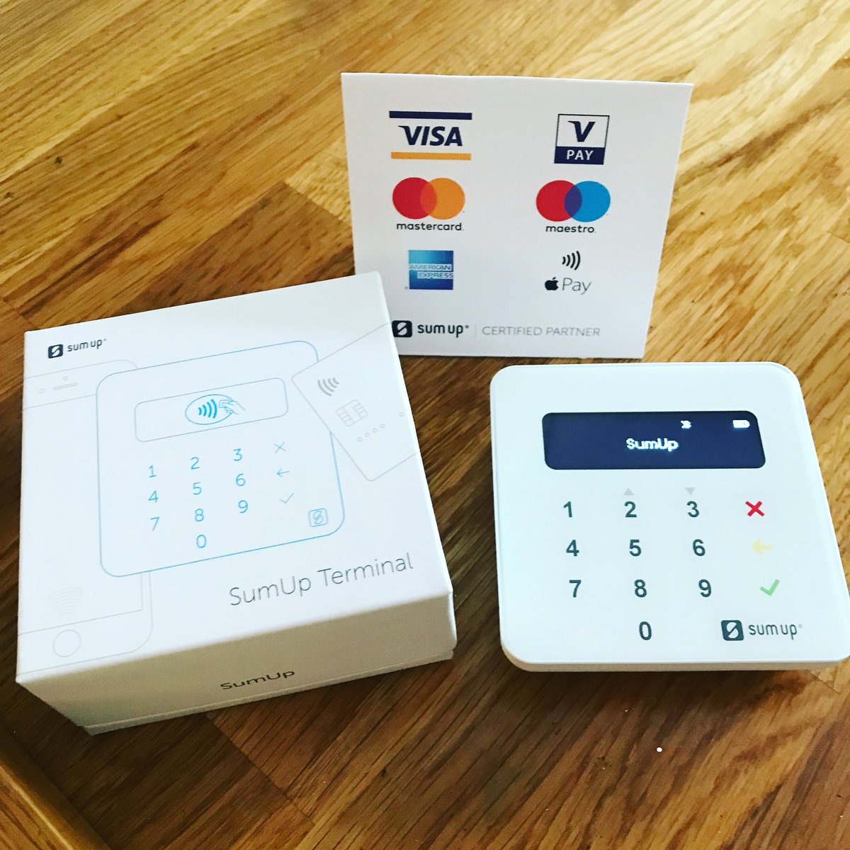 Now taking card payments with our new @sumup machine #mobilevalet #reading #berks #wecometoyou🚐💨 #yourvehicleourpassion #shinfield #growing