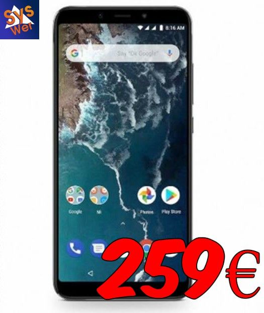 syswerInfor's tweet photo. Smartphone xiaomi mi a2 64gb / 64 gb / snapdragon 660 aie / pantalla 5.99" fhd+ / 4g / ram 4gb 
 ¡¡¡¡CAMARA 20mpx!!!!

https://t.co/sLRxG8eD6j https://t.co/dApuhjFe90
