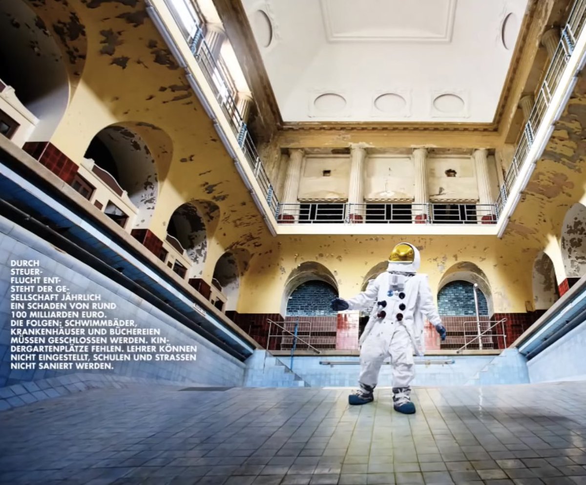 Protestonaut's tweet image. Steuerflucht #diemutterallerprobleme