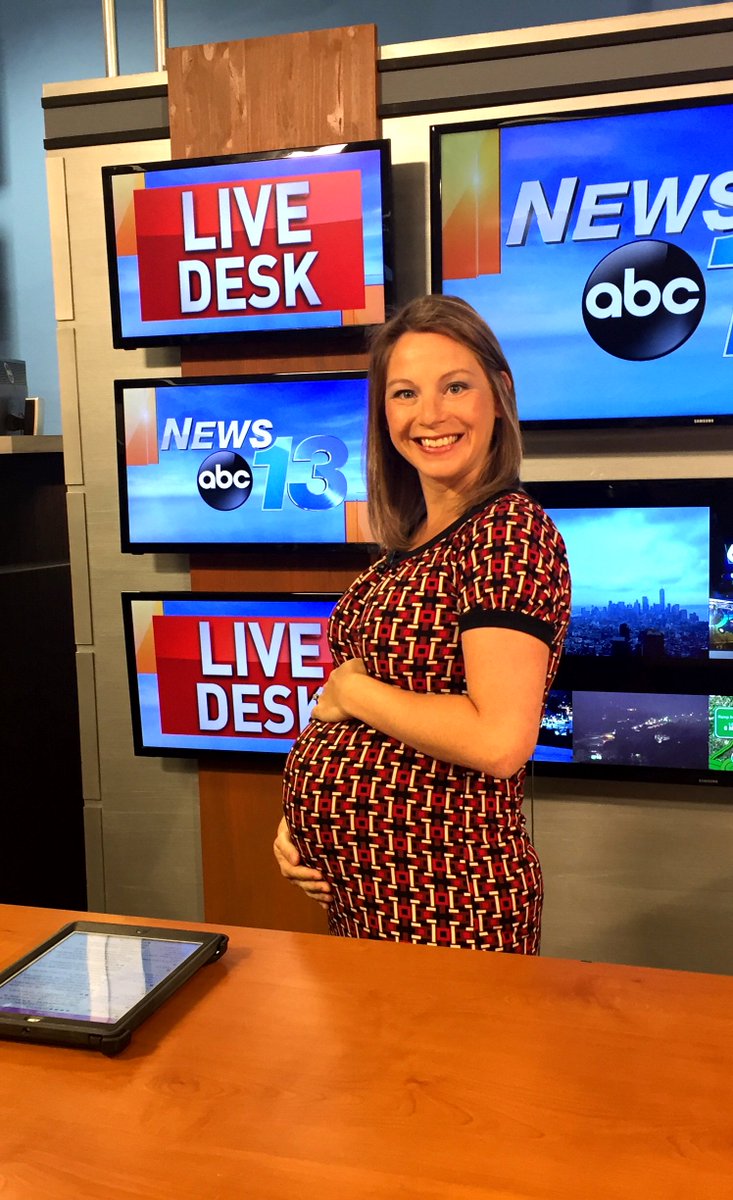 WLOSKaren's tweet image. When you work a crazy full-time schedule then chase 2 toddlers around all afternoon, you sometimes forget that baby #3 is only a few months away... But apparently I'm already in my third trimester! Thanks for the reminder @IngridNews13 #babybump #threeunderfour @WLOS_13